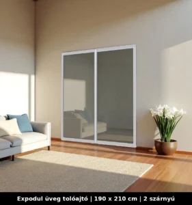 Expodul Üveg Tolóajtó 190x210 cm